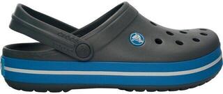 Zeilschoenen Crocs Crocband Clog Charcoal/Ocean - 1