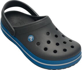 Zeilschoenen Crocs Crocband Clog Charcoal/Ocean - 2