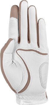 Gloves Zoom Gloves Weather Golf White/Sand Worn on Left Hand UNI Womens gloves - 2