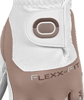 Gloves Zoom Gloves Weather Golf White/Sand Worn on Left Hand UNI Womens gloves - 4