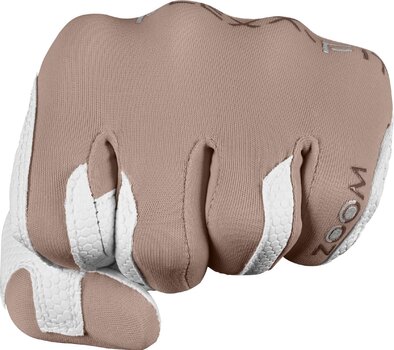 Gloves Zoom Gloves Weather Golf White/Sand Worn on Left Hand UNI Womens gloves - 5