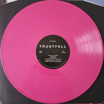 Vinyl Record Pink - Trustfall (Hot Pink Coloured) (LP) - 2