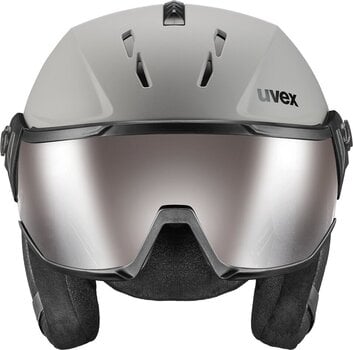 Κράνος σκι UVEX Instinct Visor Pro V Grey Mat 53-56 cm Κράνος σκι - 2