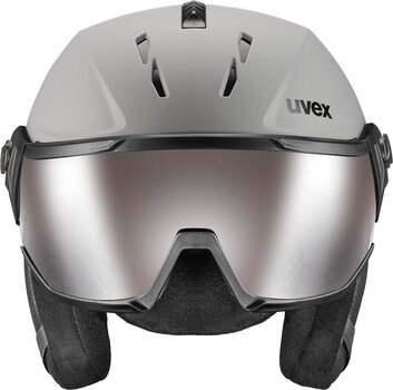 Skijaška kaciga UVEX Instinct Visor Pro V Grey Mat 56-58 cm Skijaška kaciga - 2