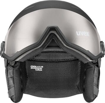 Ski Helmet UVEX Wanted Visor Pro V Black/Silver Mat 58-61 cm Ski Helmet - 3