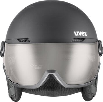 Ski Helmet UVEX Wanted Visor Pro V Black Mat 58-61 cm Ski Helmet - 2