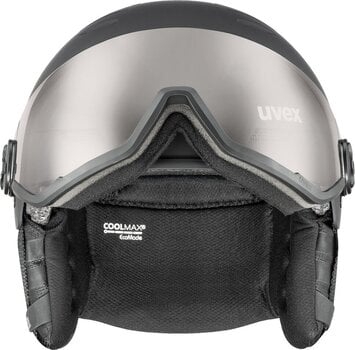 Casque de ski UVEX Wanted Visor Pro V Black Mat 58-61 cm Casque de ski - 3