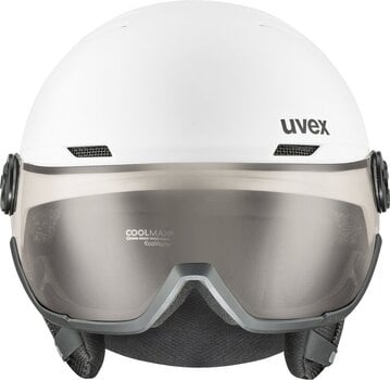 Skidhjälm UVEX Wanted Visor Pro V Black Mat 58-61 cm Skidhjälm - 2