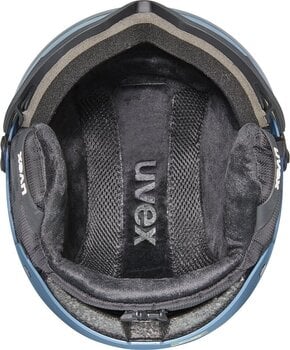 Casque de ski UVEX Wanted Visor Stone/Blue Mat 54-58 cm Casque de ski - 6