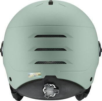 Laskettelukypärä UVEX Wanted Visor Oxid Green Mat 54-58 cm Laskettelukypärä - 4