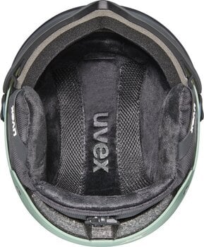 Kask narciarski UVEX Wanted Visor Oxid Green Mat 58-61 cm Kask narciarski - 6