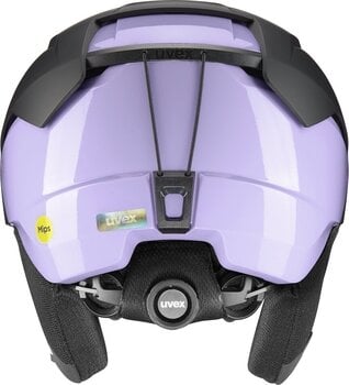 Kask narciarski UVEX Levitate MIPS Black/Cool Lavender Mat 51-55 cm Kask narciarski - 3