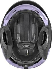 Ski Helmet UVEX Levitate MIPS Black/Cool Lavender Mat 51-55 cm Ski Helmet - 4