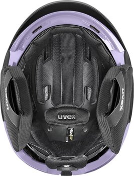 Skijaška kaciga UVEX Levitate MIPS Black/Cool Lavender Mat 51-55 cm Skijaška kaciga - 5