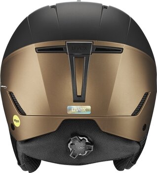 Casco de esquí UVEX Stance MIPS Black/Brown Mat 54-58 cm Casco de esquí - 3