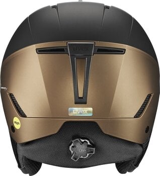 Skihelm UVEX Stance MIPS Black/Brown Mat 58-62 cm Skihelm - 3