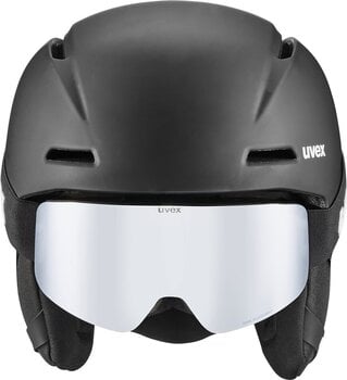 Casco de esquí UVEX Viti Pwdr FM Set Black Mat 51-55 cm Casco de esquí - 2