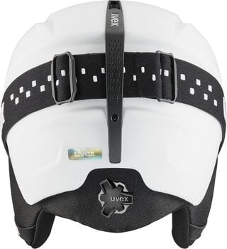 Skihelm UVEX Viti Pwdr FM Set White Mat 51-55 cm Skihelm - 3