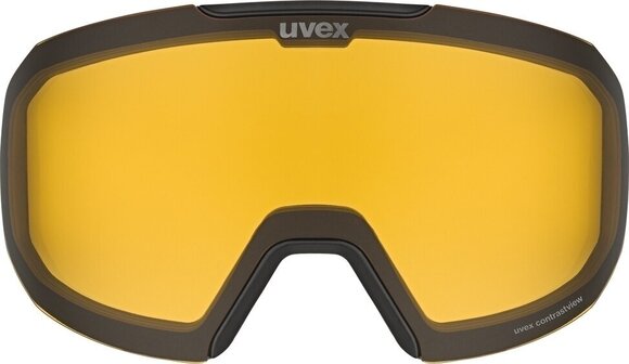 Очила за ски UVEX Epic Attract Black Mat/Mirror Yellow/Contrastview Green Очила за ски - 4