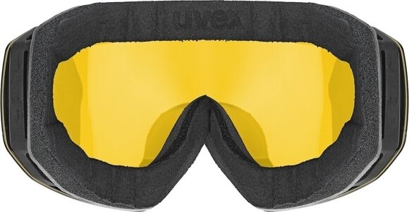 Okulary narciarskie UVEX Epic Attract Small Black Mat/Mirror Opal/Contrastview Yellow Okulary narciarskie - 3