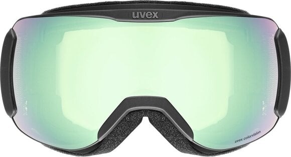 Síszemüvegek UVEX Downhill 2100 CV Black Mat/Mirror Opal/Yellow Síszemüvegek - 2