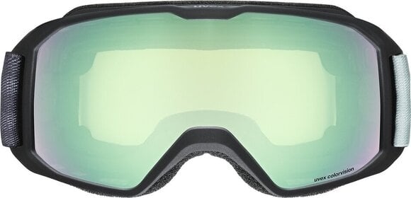 Masques de ski UVEX Xcitd CV Black Mat/Mirror Opal/Yellow Masques de ski - 2