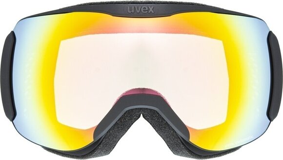 Ski Goggles UVEX Downhill 2100 V Black Mat/Variomatic Mirror Rainbow Ski Goggles - 2