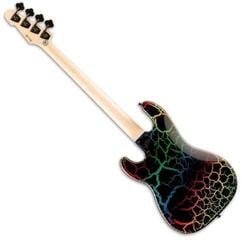 Bajo de 4 cuerdas ESP LTD Surveyor '87 Rainbow Crackle Bajo de 4 cuerdas - 1