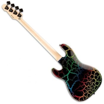 Bajo de 4 cuerdas ESP LTD Surveyor '87 Rainbow Crackle Bajo de 4 cuerdas - 2