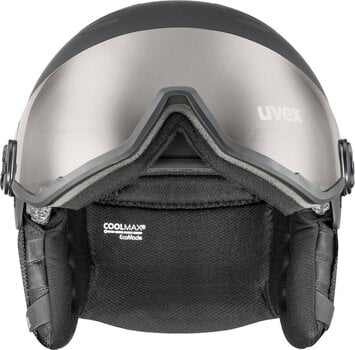 Ski Helmet UVEX Wanted Visor Pro V Black Mat 54-58 cm Ski Helmet - 3