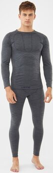 Sous-vêtements thermiques Viking Lan Pro Man Set Base Layer Dark Grey/Light Grey M Sous-vêtements thermiques - 4