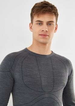 Sous-vêtements thermiques Viking Lan Pro Man Set Base Layer Dark Grey/Light Grey M Sous-vêtements thermiques - 7