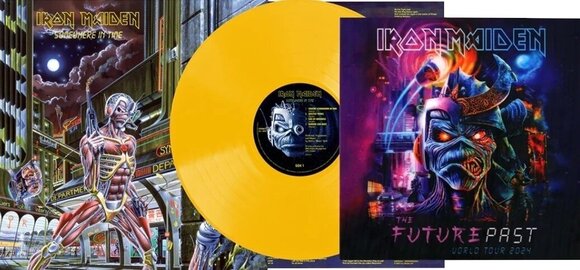 Schallplatte Iron Maiden - Somewhere In Time (Limited Edition) (Yellow Coloured) (LP) - 2