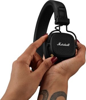 Wireless On-ear headphones Marshall Major V Black Wireless On-ear headphones - 18