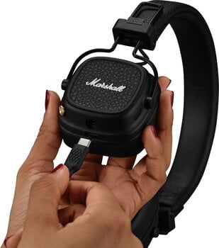 Casque sans fil supra-auriculaire Marshall Major V Black Casque sans fil supra-auriculaire - 19