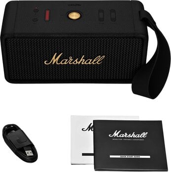 Altavoces portátiles Marshall Middleton Altavoces portátiles Black & Brass - 24