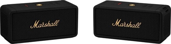 Portable Speaker Marshall Middleton Portable Speaker Black & Brass - 26