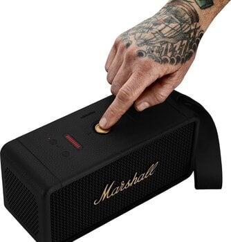 bärbar högtalare Marshall Middleton bärbar högtalare Black & Brass - 41