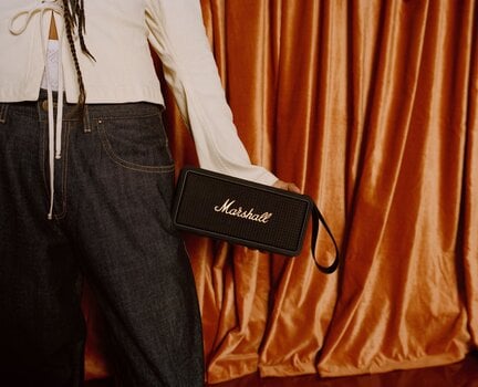 Portable Speaker Marshall Middleton Portable Speaker Black & Brass - 57