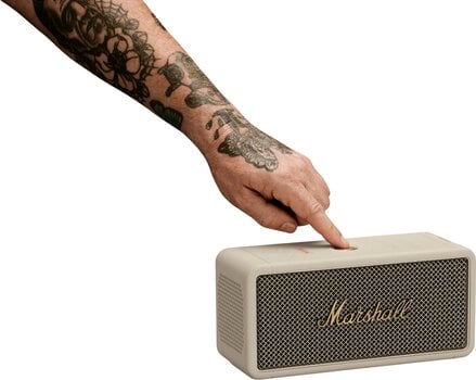 Portable Speaker Marshall Middleton Portable Speaker Cream - 26