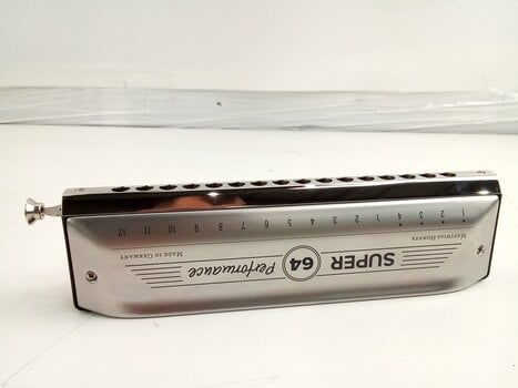 Chromatic harmonica Hohner M758501 Super 64 Chromatic harmonica (Pre-owned) - 2