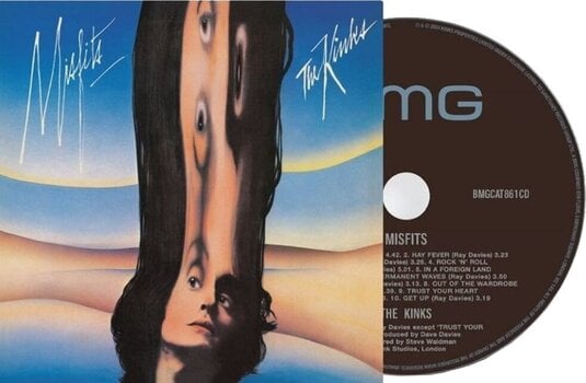 Muzyczne CD The Kinks - Misfits (Remastered) (CD) - 2