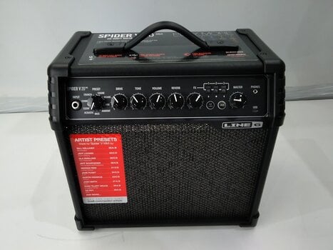 Amplificador combo de modelação Line6 Spider V 20 MKII Amplificador combo de modelação (Apenas desembalado) - 4