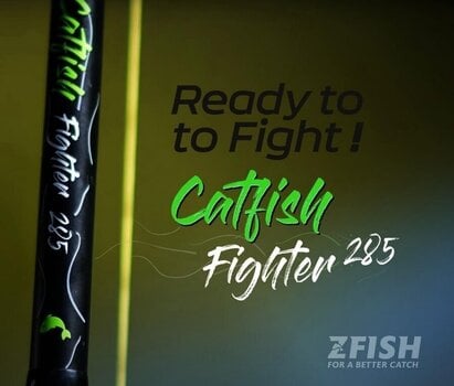 Catfish-vapa ZFISH Catfish Fighter Sauva 2,85 m 100 - 300 g 2 osaa - 6