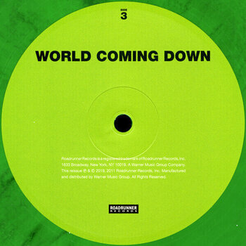 Disc de vinil Type O Negative - World Coming Down (Limited Edition) (Reissue) (Green Coloured) (2 LP) - 4