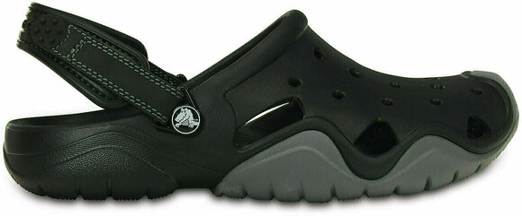 Pantofi de Navigatie Crocs Swiftwater Clog Men Black/Charcoal 43-44 - 2