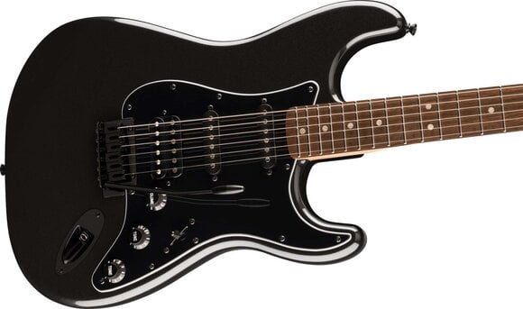 Electric guitar Fender Squier FSR Affinity Series Stratocaster HSS LRL Metallic Black Electric guitar - 3