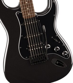 Electric guitar Fender Squier FSR Affinity Series Stratocaster HSS LRL Metallic Black Electric guitar - 4