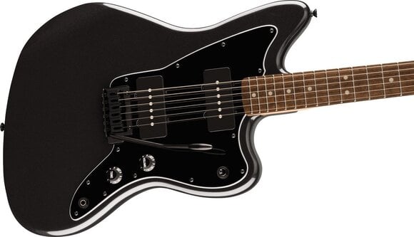 Electric guitar Fender Squier FSR Affinity Series Jazzmaster LRL Metallic Black Electric guitar - 3