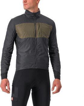 Αντιανεμικά Ποδηλασίας Castelli Unlimited Puffy Μπουφάν Black/Tarmac M - 2